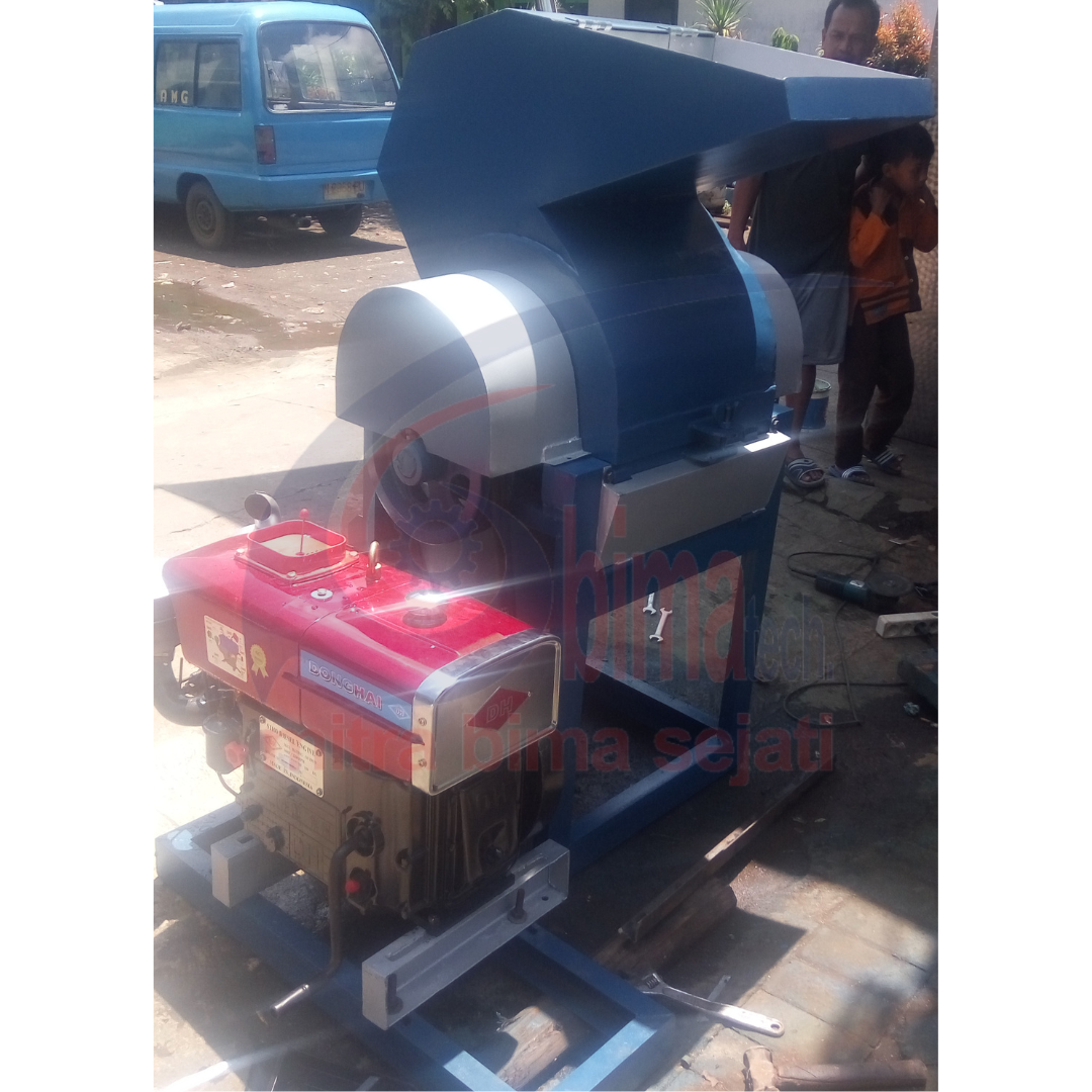 mesin penghancur plastik