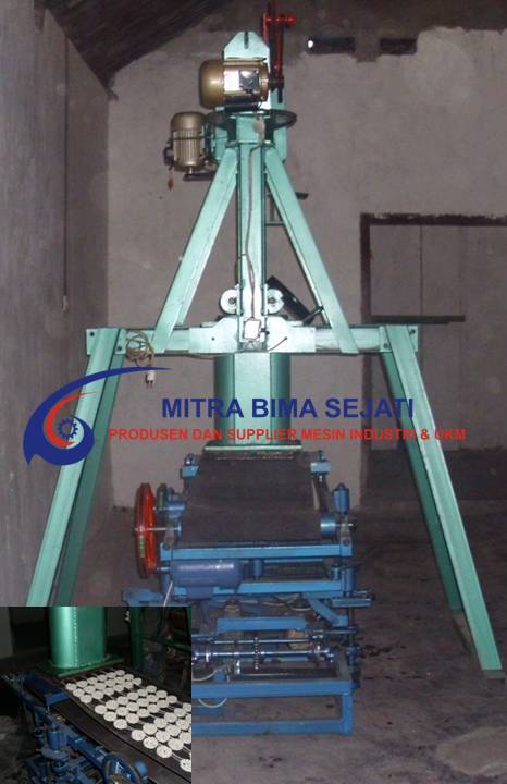 mesin pencetak kerupuk mawar