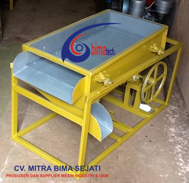 mesin pengayak kedelai