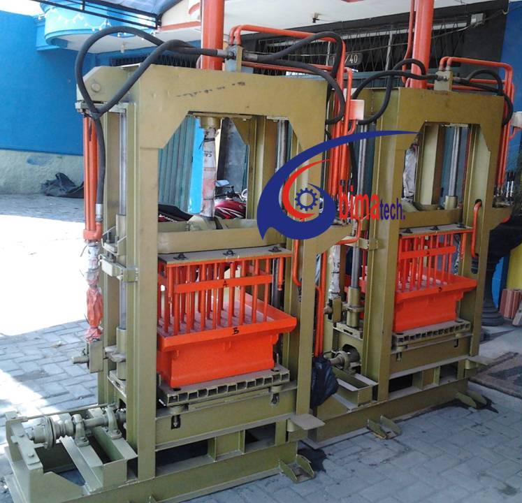 mesin cetak batako hidrolik